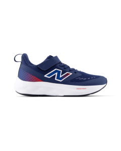 Kids' New Balance 625 Hook & Loop NB Navy with Team Red