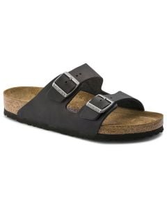 Women's Birkenstock Arizona Soft Footbed Black Oiled