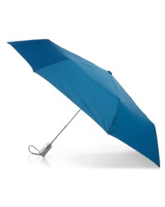 Totes SunGuard&reg; One Touch Auto Open Close Umbrella Moroccan Blue