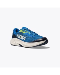 Big Kids' HOKA Rincon 4 Electric Cobait / Varsity Navy