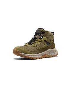 Big Kids' Keen Hightrail Mid Waterproof Dark Olive / Martini Olive