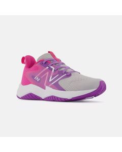 Big Kids' New Balance Rave Run v2 Summer Fog / Mystic Purple