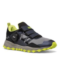 Big Kids' Saucony Pergerine Shield BOA Navy / Green