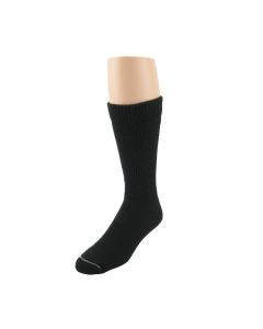 Foundation Diabetic Soft Step Socks Black Small