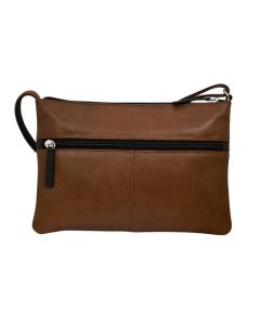 ILI 6028 Crossbody Bag Toffee/Black