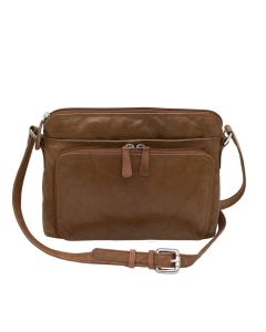 ILI 6333 Crossbody Organizer Toffee