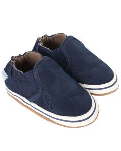 Infant's Robeez Liam Basic Navy