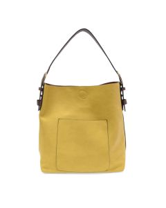 Joy Susan Classic Hobo Handbag Lemon Zest / Coffee