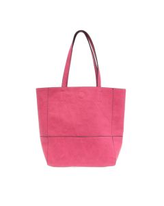 Joy Susan Faith Raw Edge Tote Magenta