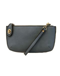 Joy Susan Mini Crossbody Wristlet Dark Chambray
