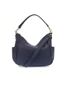 Joy Susan Trish Convertible Hobo Bag Navy