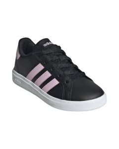 Kids' Adidas Grand Court 2.0 Core Black / Orchid / Cloud White