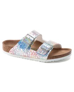 Kids' Birkenstock Arizona Flashy Hologram Silver