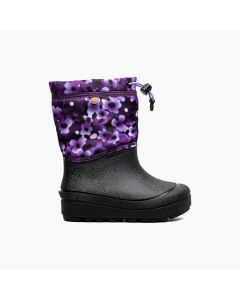 Kids' Bogs Snow Shell Tropadelic Floral Black Multi