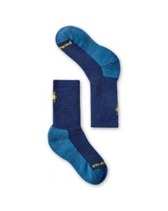 Kids' Smartwool Hike Full Cushion Crew Socks Alpine Blue
