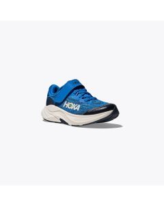 Kids' HOKA Rincon 4 Electric Cobait / Varsity Navy