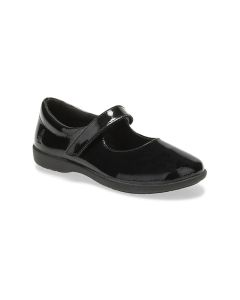 Kid's Hush Puppies Lexi Black Patent