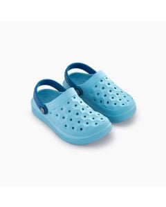 Kids' Joybees Varsity Clog Chambray Blue / Midnight Teal