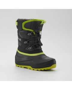 Kids' Kamik Luke EZ Charcoal / Lime