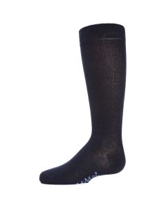 Kids' MeMoi Baisc Cotton Blend Knee High Socks Navy