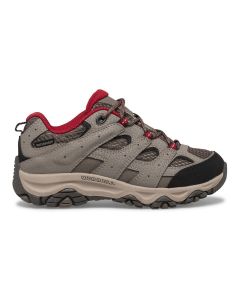 Kids' Merrell Moab 3 Low Waterproof Boulder / Red