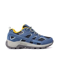 Kids' Merrell Moab KDZ Waterproof Blue / Grey