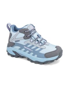 Kids' Merrell Moab Speed 2 Mid Grey / Blue