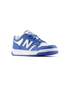 Kids' New Balance 480 White with Blue Agate