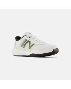 Kids' New Balance 996v5 White with Hi-lite