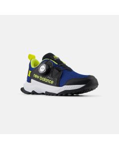 Kids' New Balance DynaSoft Trail Magic BOA&reg; Atlantic Blue with Firefly and Black