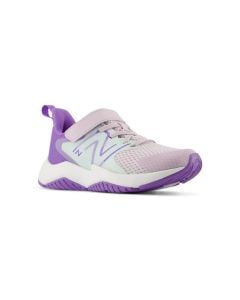 Kids' New Balance RAV v2 Hook & Loop Taro with Cosmic Jade and Violet Crush