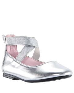 Kid's Nina Marissa Silver Metallic