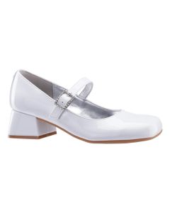 Kids' Nina Mila White Patent