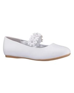 Kids' Nina Rozy White Smooth