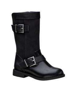 Kids' Nina Tanjela Black Suede