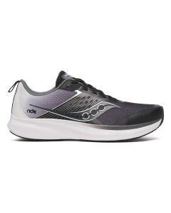Kids' Saucony Ride KDZ Black / White