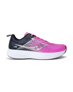 Kids' Saucony Ride KDZ Fuchsia / Black