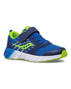 Kids' Saucony Wind 2.0 A/C Blue / Green