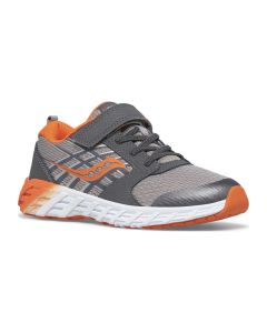 Kids' Saucony Wind 2.0 A/C Grey / Orange