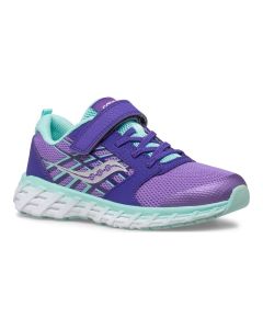 Kids' Saucony Wind 2.0 A/C Purple