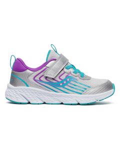 Kids' Saucony Wind 3.0 A/C Silver / Turquoise