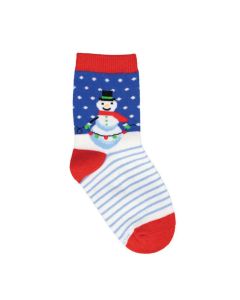 Kids' Socksmith Festive Snowman Socks
