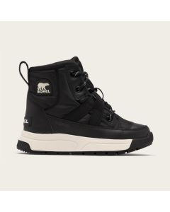 Kids' Sorel Whitney&trade; III Mid Waterproof Black / Sea Salt
