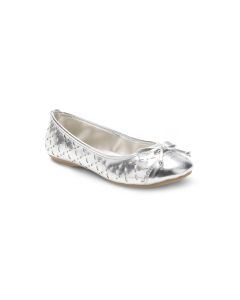Kid's Sperry Bethany Silver / White