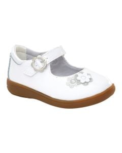 Kids' Stride Rite Holly White Patent