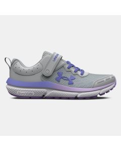 Kids' Under Armour Assert 10 A/C Mod Gray / Nebula Purple
