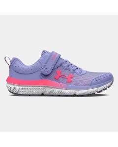 Kids' Under Armour Assert10 AC Purple Ice / Halo Grey / Pink Shock
