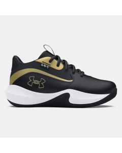 Kids' Under Armour Lockdown 7 Black / Metallic Gold