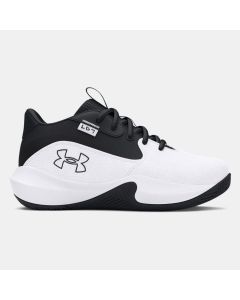 Kids' Under Armour Lockdown 7 White / Black / Black