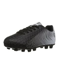 Kids' Vizari Stealth FG Cleat Black / White